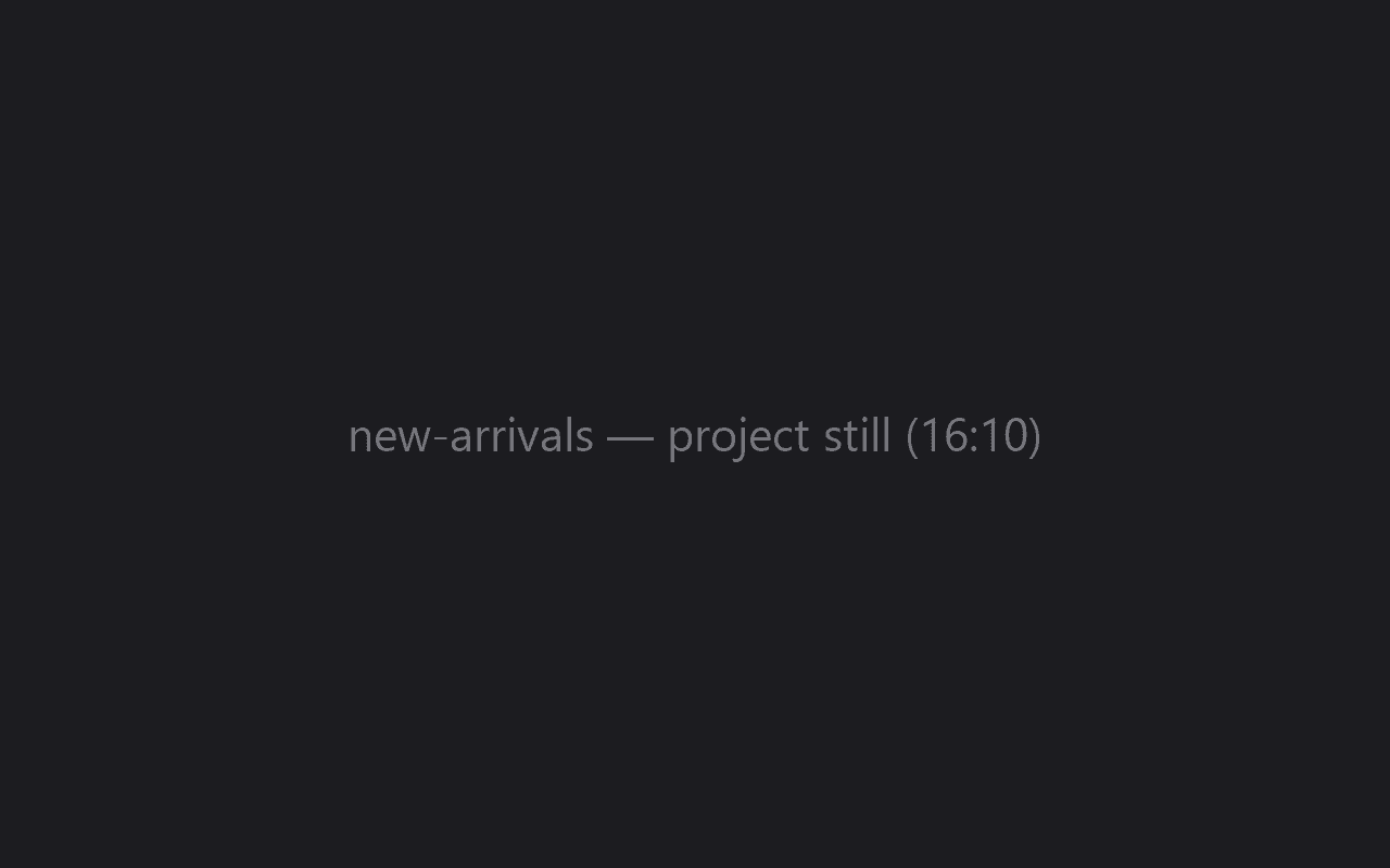new arrivals — concept 2024 project preview